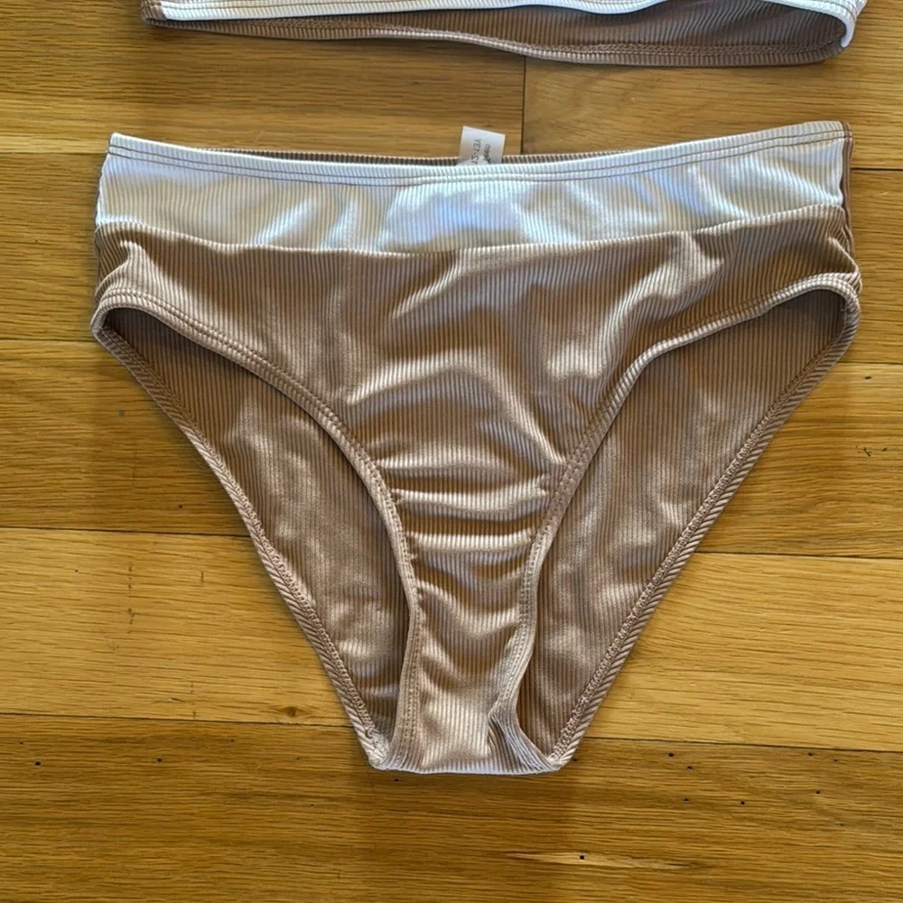 Two-Tone Bikini Set